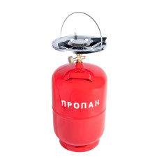Газовий балон 12л Red з пальником 22см (1ящ.=2шт.)