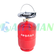 Газовий балон 12л Red з пальником 22см
