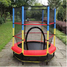Дитячий батут 140см JumpFit, з сіткою Trampoline-04 (1ящ.=1шт.)