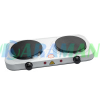 Настольная электрическая плита на 2 конфорки 2000W Hot Plate , двухкомфорочная электроплита 