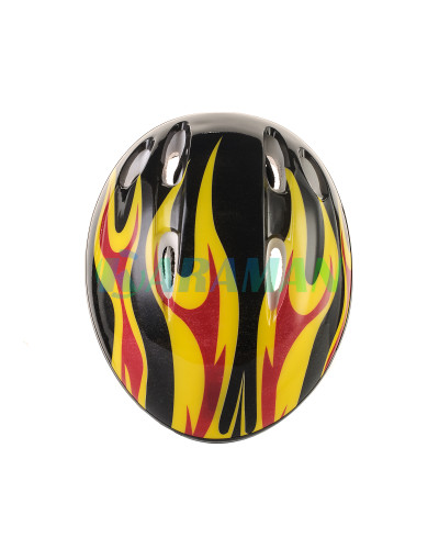 Детский шлем Helmet Fire для роликов, велосипеда 5+