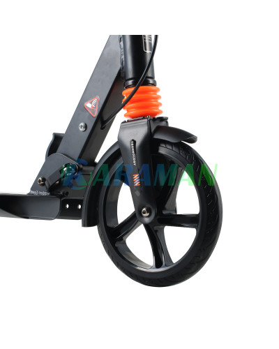 Самокат детский Urban Scooter колеса 200мм PU с дисковым тормозом Белый 10+