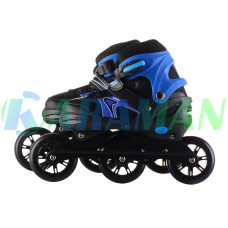 Ролики скоростные Speed Power,колеса 100мм PU (39-42) Синие