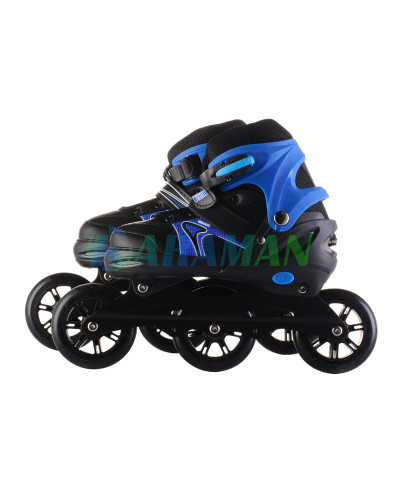 Ролики скоростные Speed Power,колеса 100мм PU (39-42) Синие