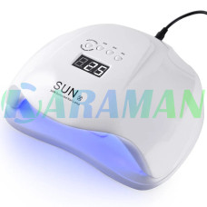 Лампа для манікюру 54 Вт UV Lamp SUN X, Біла / Лампа для нігтів / Лампа для гель лаку