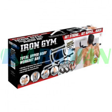 Універсальний домашній турнік Iron Gym 3 в 1 турнік, віджимання, прес
