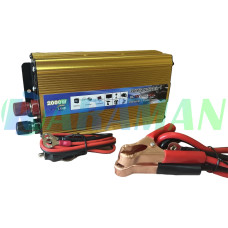 Преобразователь напряжения Power 2000 Вт 12v 220v инвертор 2000w 12в 220в DC to AC