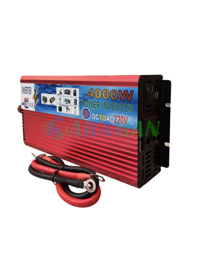 Преобразователь напряжения Power 4000 Вт 12v 220v инвертор 4000w 12в 220в DC to AC