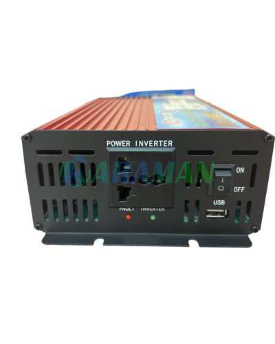 Преобразователь напряжения Power 4000 Вт 12v 220v инвертор 4000w 12в 220в DC to AC