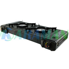 Газова портативна плита Gas Stove на 2 конфорки 