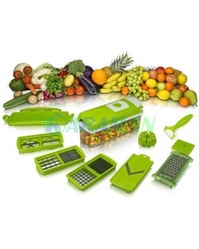 Овочерізка Найсер Дайсер Плюс Nicer Dicer Plus 14 в 1