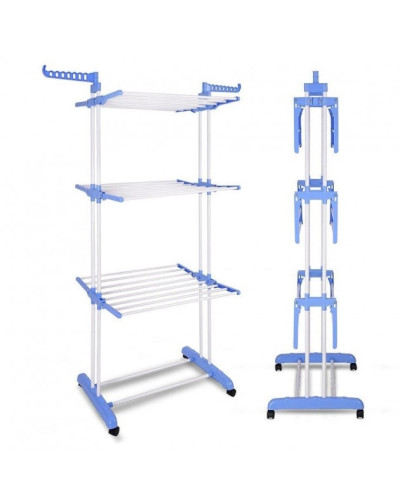 Сушарка для білизни підлогова Tiers Garment Rack With Wheels (1ящ.=6шт.)