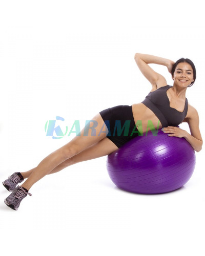 Фитбол М'яч для фітнесу (фітбол) 75 см Rising Anti Burst Gym Ball (1ящ = 40шт.)