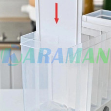 Органайзер настінний для приправ, круп Multifunctional household rice bucket