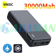 Повербанк Vinsic Power Bank 30000 mAh 22.5W 