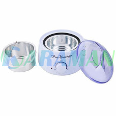 Воскоплав баночний з терморегулятором PRO-WAX 100 White Original для воску в гранулах і таблетках на 400 мл