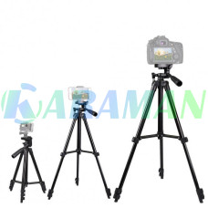 Телескопічний Штатив Tripod 3120 для камери або телефону трипод Чорний