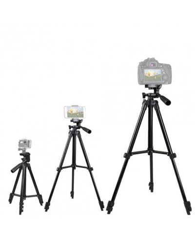 Штатив телескопический Tripod 3120 для камеры или телефона трипод Черный Штатив телескопический Tripod 3120 для камеры или телефона трипод Черный