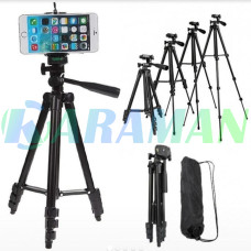 Телескопічний Штатив Tripod 3120 для камери або телефону трипод Чорний