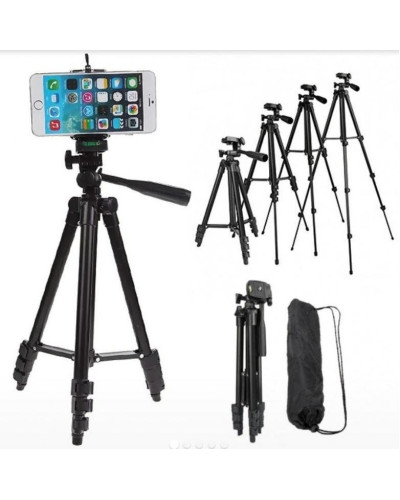 Штатив телескопический Tripod 3120 для камеры или телефона трипод Черный