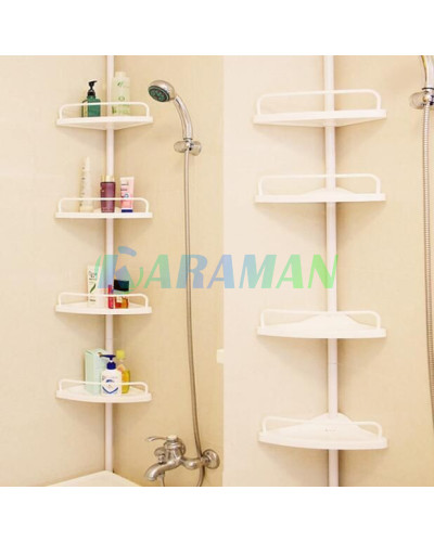 Угловая полка для ванной комнаты Multi Corner Shelf, металлическая MA224 (1ящ.=12шт.) Угловая полка для ванной комнаты Multi Corner Shelf, металлическая MA224 (1ящ.=12шт.)