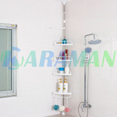 Угловая полка для ванной комнаты Multi Corner Shelf, металлическая MA224 (1ящ.=12шт.)