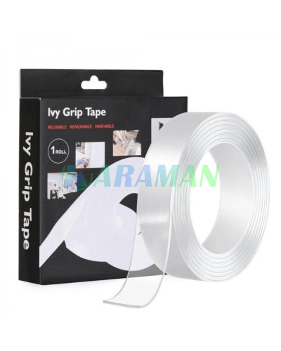 Багаторазова надсильна клейка стрічка для кріплення 5 м Ivy Grip Tape