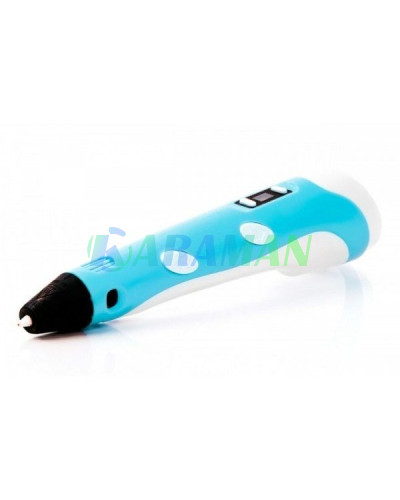 3D-ручка з дисплеєм для малювання 3D Pen 2 з комплектом пластику