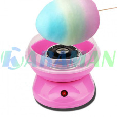 Аппарат для приготовления сахарной сладкой ваты в домашних условиях Cotton Candy Maker розовый ma156pink (1ящ.=12шт.)