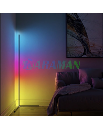 Напольная угловая светодиодная RGB Stand лампа с пультом от сети 140 см MA150 (1ящ.=20шт.)