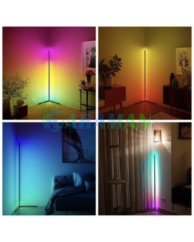 Напольная угловая светодиодная RGB Stand лампа с пультом от сети 140 см MA150 (1ящ.=20шт.)