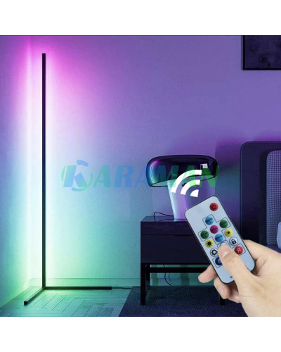 Напольная угловая светодиодная RGB Stand лампа с пультом от сети 140 см MA150 (1ящ.=20шт.)