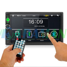 Автомагнитола 2DIN Podofo 7010B Сенсорный экран/ Bluetooth/ AUX/ USB/ MP5 /Mirror Link K0126