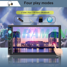 Автомагнитола 2DIN Podofo 7010B Сенсорный экран/ Bluetooth/ AUX/ USB/ MP5 /Mirror Link K0126