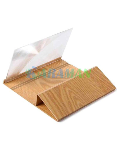 3D-увеличитель экрана телефона Enlarged Screen Magnifier (Светлое дерево) (1ящ. = 50шт.)