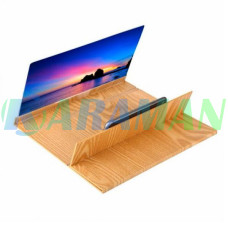 3D-увеличитель экрана телефона Enlarged Screen Magnifier (Светлое дерево) (1ящ. = 50шт.)