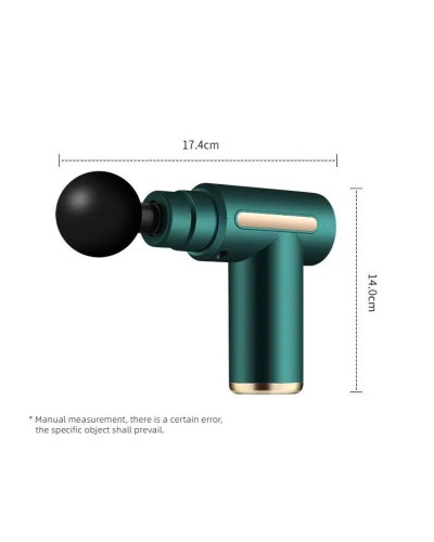 Портативний ручний масажер для тіла Fascial Gun Mini USB MA775 (1ящ.=40шт.)