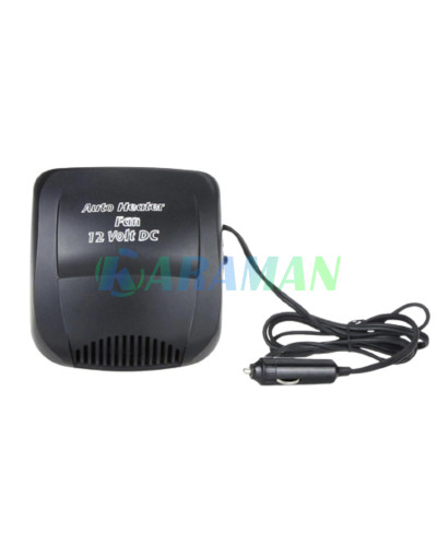 Автомобильный обогреватель от прикуривателя Auto Heater 150 W Чёрный в машину (1ящ. = 60шт.)