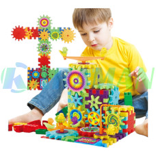 Конструктор Funny Bricks фани брикс на шестерёнках 81 деталь MA169 (1ящ.=48шт.)