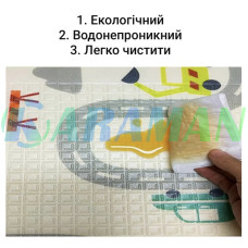 Дитячий Двосторонній Термо Килимок, Розмір 180*200*1.0 В сумці