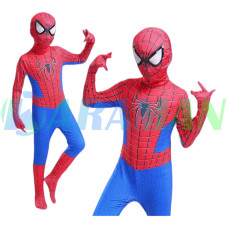 Spider Man Комбинезон + Балаклава Человек Паук Костюм Мен Спайдер (M – 110-120см)  (1ящ. = 80шт.)