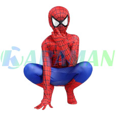 Spider Man Комбинезон + Балаклава Человек Паук Костюм Мен Спайдер (M – 110-120см)  (1ящ. = 80шт.)