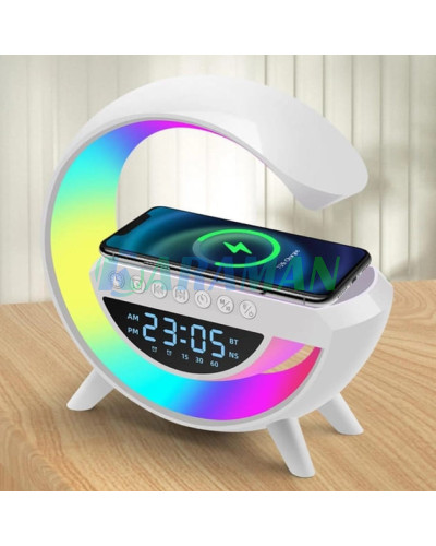 Настільна лампа, нічник 3401 RGB Rainbow з бездротовою зарядкою MA273 (1ящ.=24шт.)