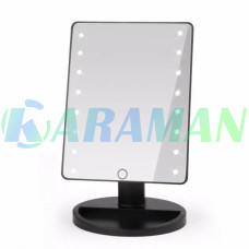 Настільне дзеркало з підсвіткою LED Magic MIRROR USB (рожевий) (1ящ.=36шт.)