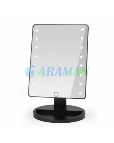 Настільне дзеркало з підсвіткою LED Magic MIRROR USB (рожевий) (1ящ.=36шт.)