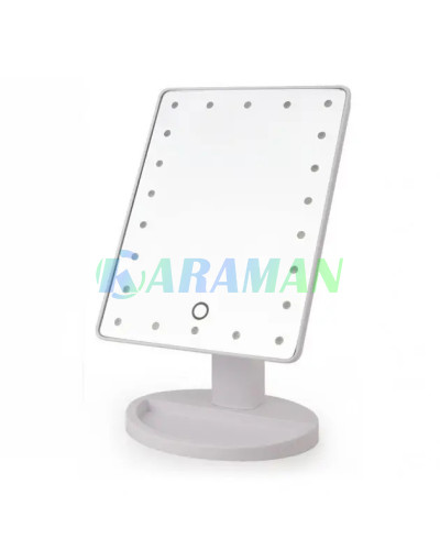 Настільне дзеркало з підсвіткою LED Magic MIRROR USB (рожевий) (1ящ.=36шт.)