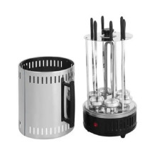 Електрошашличниця вертикальна на 6 шампурів, 1000W, Kebabs Machine / Домашня електрична шашличниця (1ящ.=6шт.) 