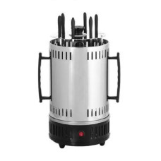 Електрошашличниця вертикальна на 6 шампурів, 1000W, Kebabs Machine / Домашня електрична шашличниця (1ящ.=6шт.) 