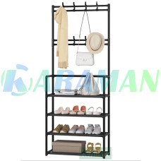 Універсальна вішалка для одягу New simple floor clothes rack 5 полиць 80*29.5*172см MA506 (1ящ.=16шт.)