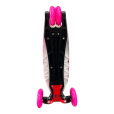Триколісний самокат Scooter Maxi колір "Рожевий космос" (1ящ.=10шт.) SL4pink